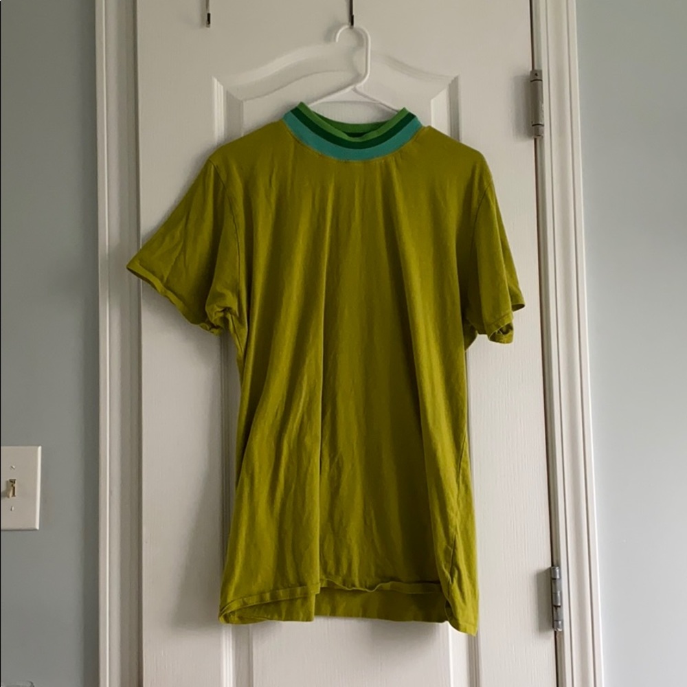 Big Bud press knitted mock neck tee